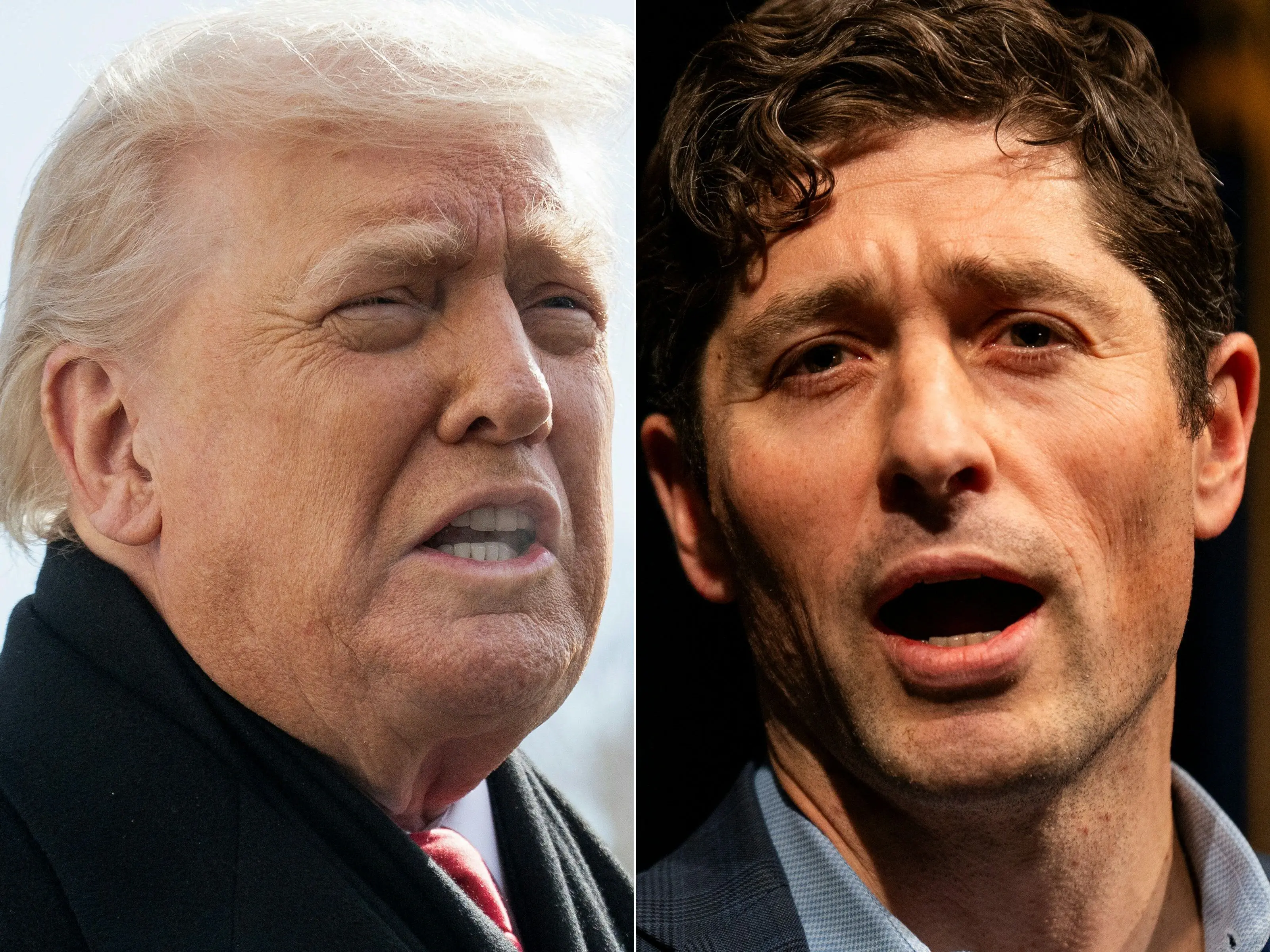 US President Donald Trump and Minneapolis Mayor Jacob Frey | Photo: AFP