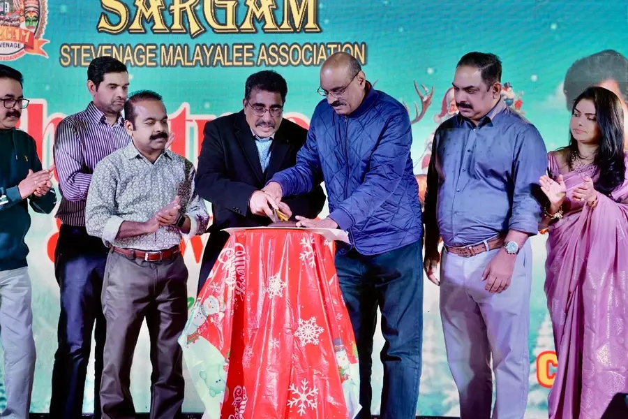 സർഗം സ്റ്റീവനേജ് ക്രിസ്മസ് ആഘോഷിച്ചു