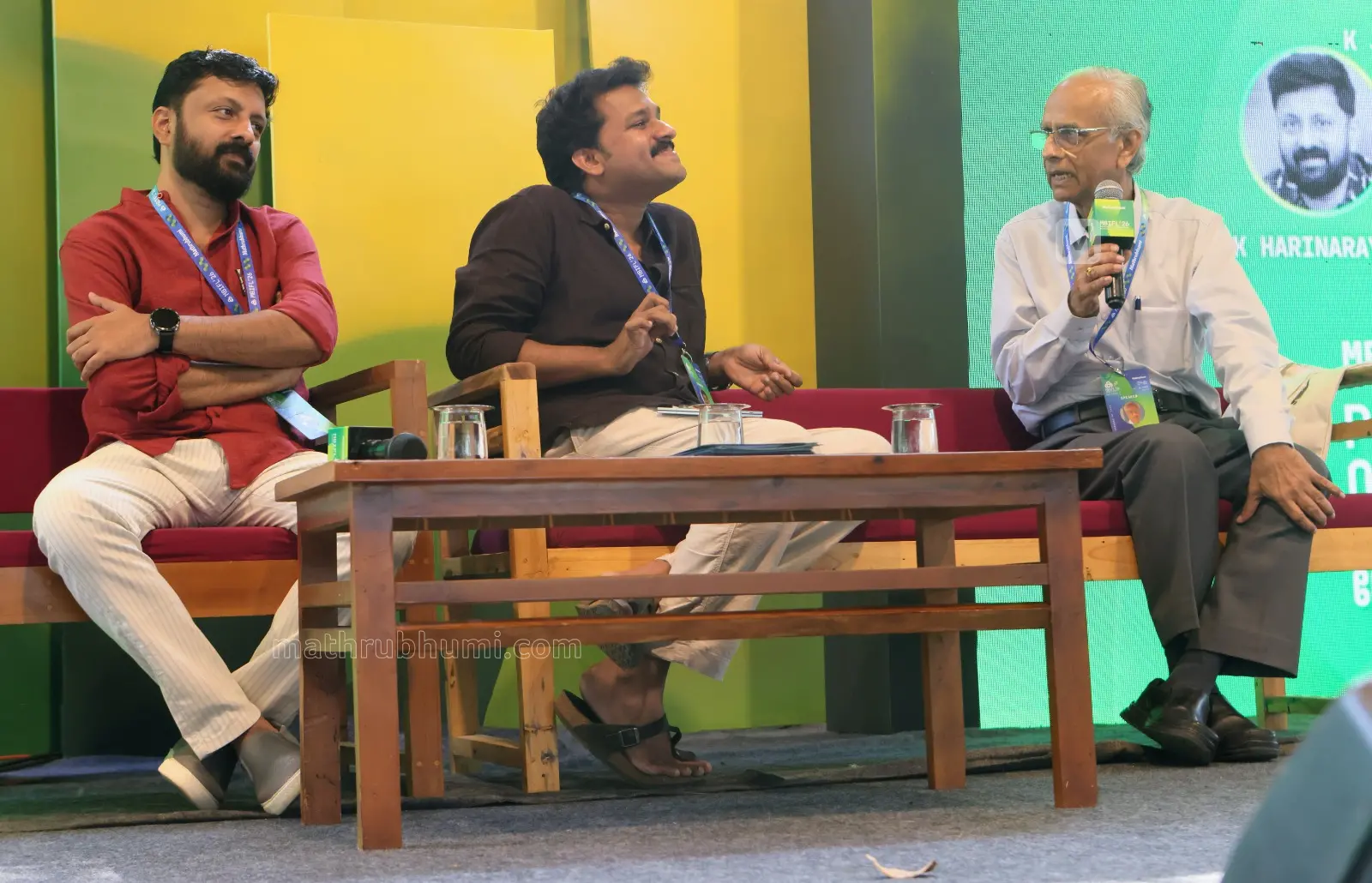 ബി കെ ഹരിനാരായണൻ ലിജീഷ് കുമാർ, കെ. ജയകുമാർ | ഫോട്ടോ: ജെ.ഫിലിപ്പ്