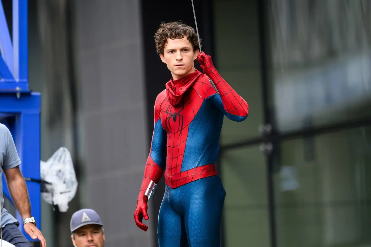 Tom Holland on the set of 'Spider-Man: Brand New Day | Photo: MEGA/GC Images