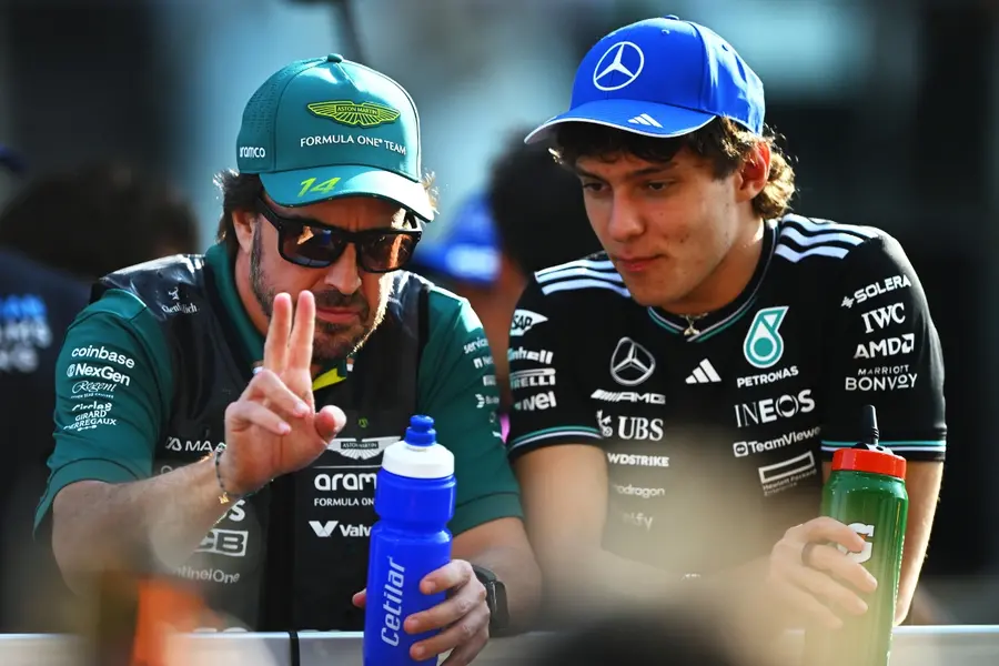 Fernando Alonso-Andrea Kimi Antonelli