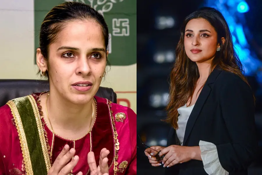 parineeti chopra, saina nehwal