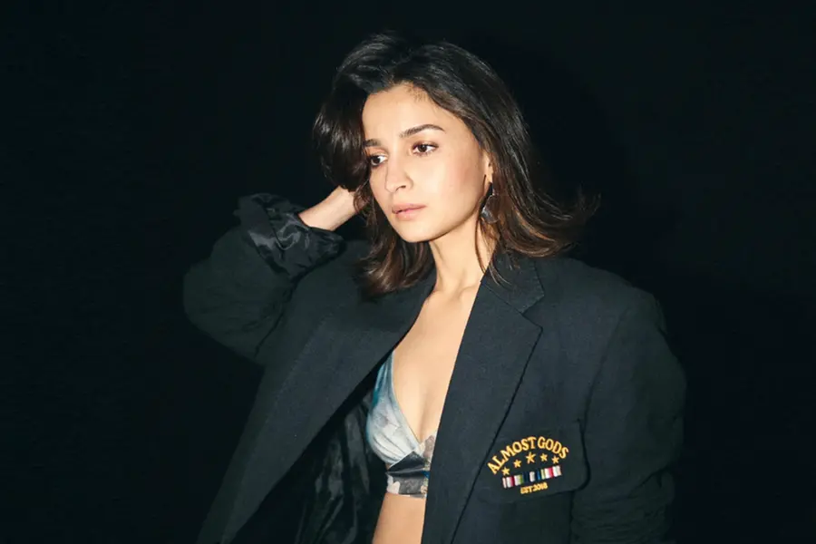 Bollywood actress Alia Bhatt sharing her experiences about motherhood and the challenges of managing her social media presence