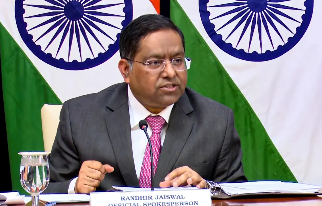 MEA Spokesperson Randhir Jaiswal | PTI