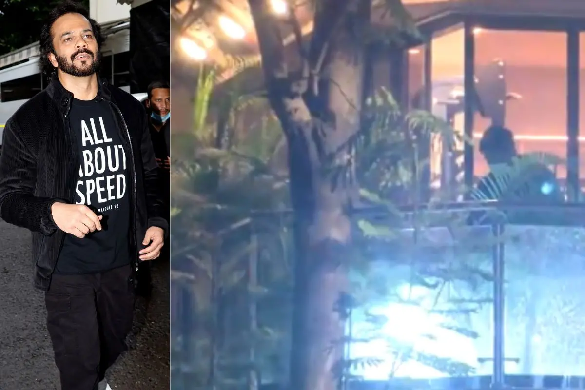 Rohit Shetty; His Mumbai residence | Photos: ANI
