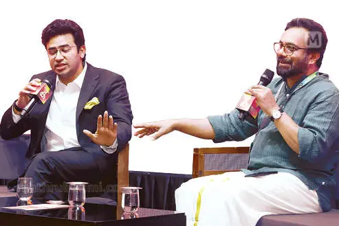 ആശയപ്പോരാട്ടം: കമ്യൂണിസ്റ്റ് സർക്കാർ തൊഴിൽ സൃഷ്ടിക്കുന്നില്ലെന്ന് തേജസ്വി, മറുപടിയുമായി ബ്രിട്ടാസ്