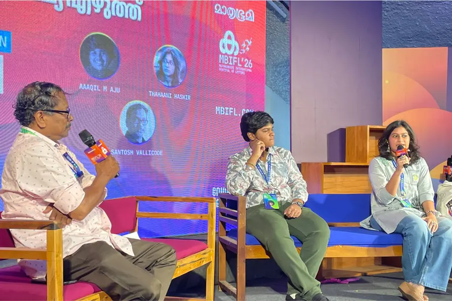 ഇമ്മിണി ബല്യ എഴുത്ത്: വിശേഷങ്ങളുമായി കുട്ടി എഴുത്തുകാർ തഹാനിയും ആഖിലും