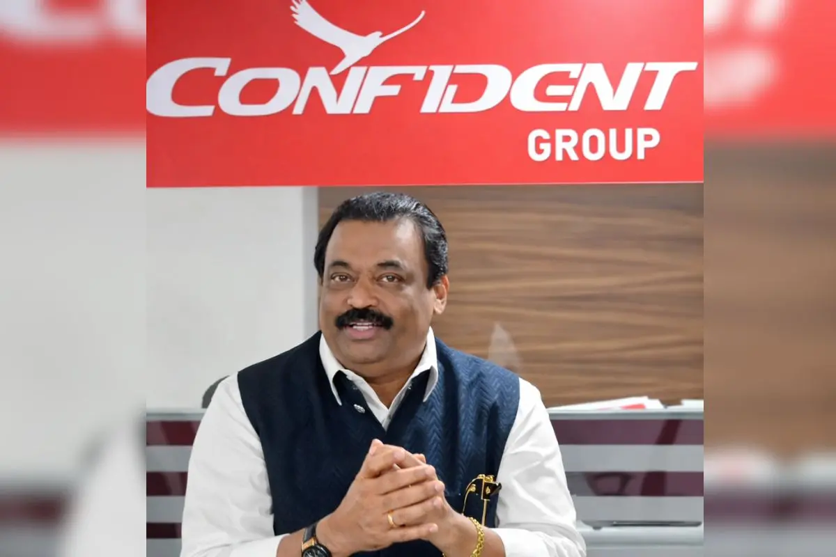Late CJ Roy, chairman of the Confident Group, at his office in Bengaluru.