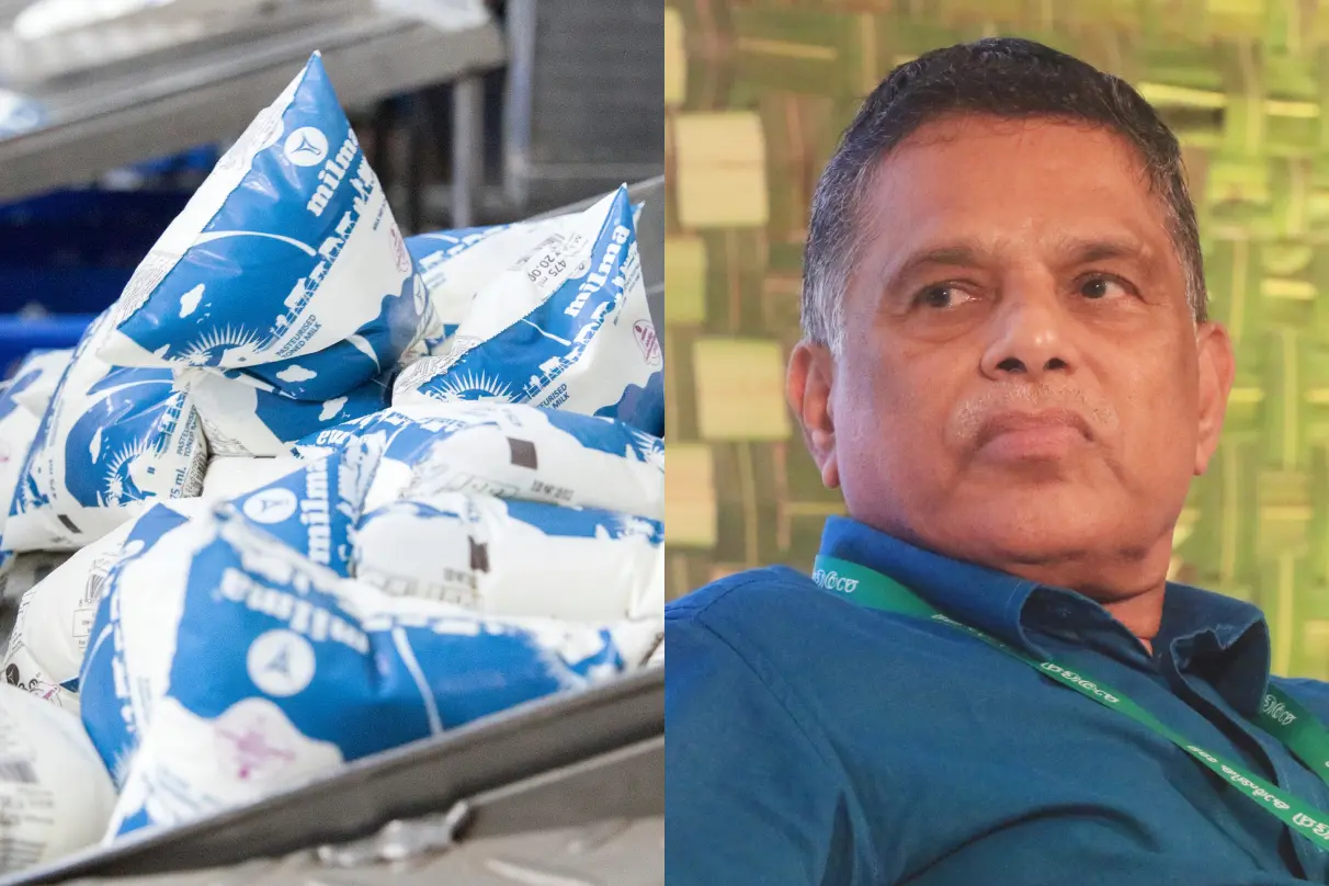 മിൽമ പാക്കറ്റ് പാൽ, മിൽമ ചെയർമാൻ കെ.എസ്. മണി | ചിത്രങ്ങൾ: മാതൃഭൂമി