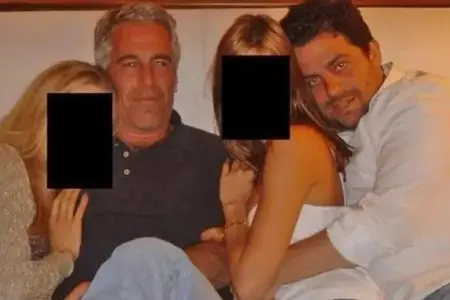 ‘Melania’ documentary director Brett Ratner photographed embracing women with Jeffrey Epstein