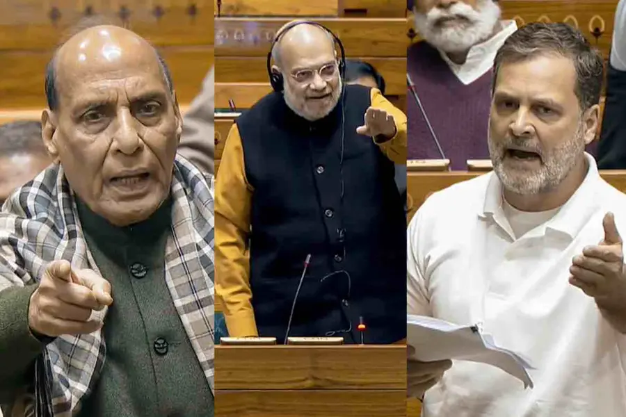 Lok Sabha: Rahul, Rajnath spar over ex-Army chief’s unpublished memoir