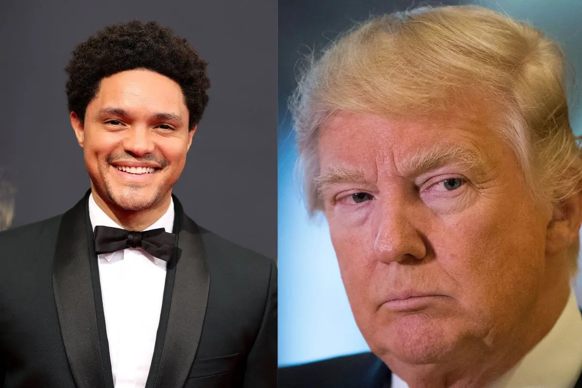 Trevor Noah; Donald Trump | Photos: AFP