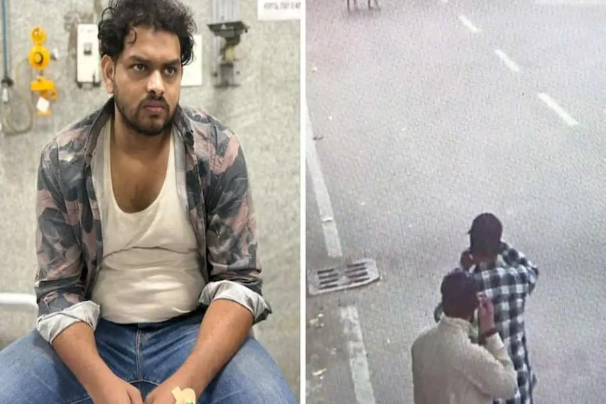 വെടിയേറ്റ റിന്ഷദ്, അക്രമികളുടെ സിസിടിവി ദൃശ്യം