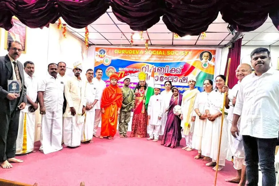 ഗുരുദേവ സോഷ്യൽ സൊസൈറ്റി ഇന്ത്യൻ റിപ്പബ്ലിക് ദിനം ആഘോഷിച്ചു