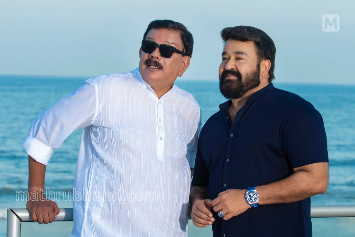 Priyadarshan with Mohanlal | Photo: Mathrubhumi