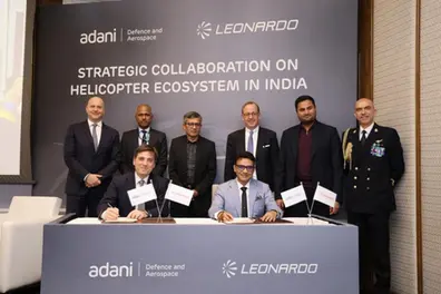 Adani Defence, Leonardo partner to build Helicopter manufacturing ecosystem in India