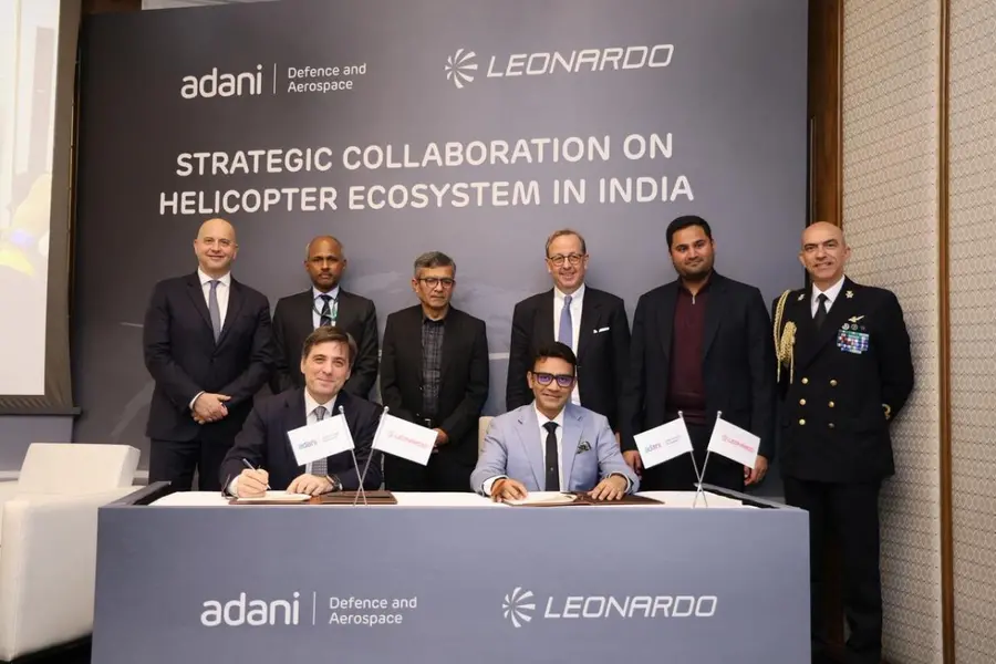Adani Defence, Leonardo partner to build Helicopter manufacturing ecosystem in India