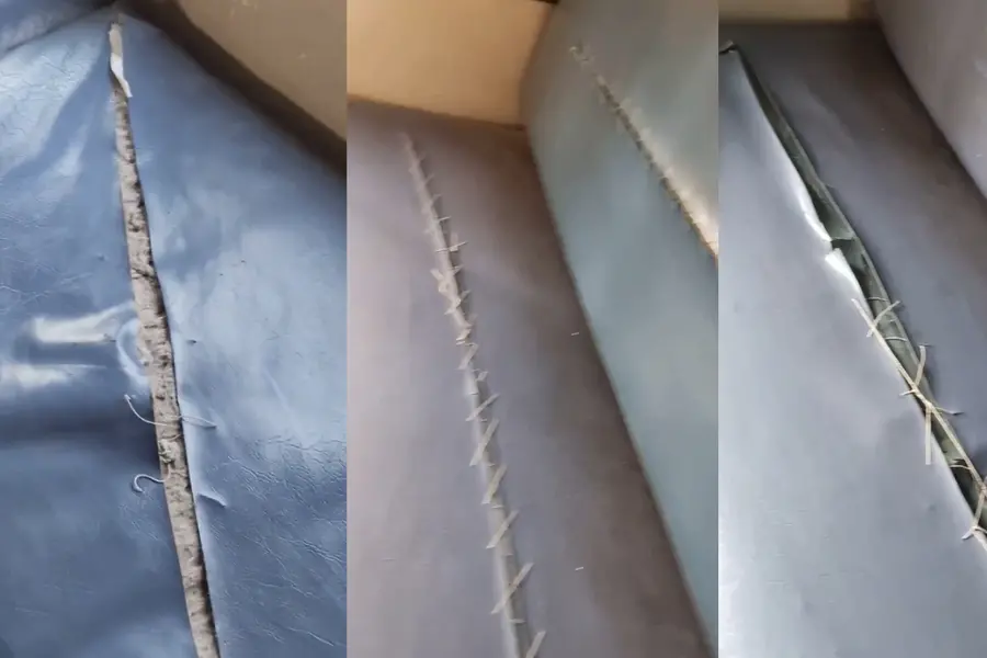 ട്രെയിനിലെ സീറ്റുകൾ കുത്തിക്കീറി; ചെയ്തത് രാജ്യത്തിന്റെ വളർച്ചയെ വെറുക്കുന്നവരെന്ന് സോഷ്യൽ മീഡിയ