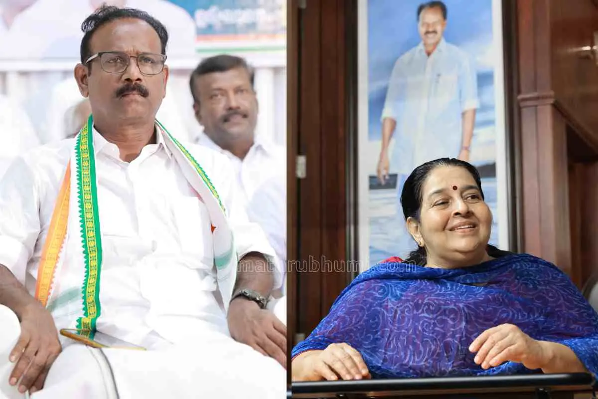 വി.പി.സജീന്ദ്രന്, ഉമാ തോമസ് | ഫോട്ടോ:മാതൃഭൂമി