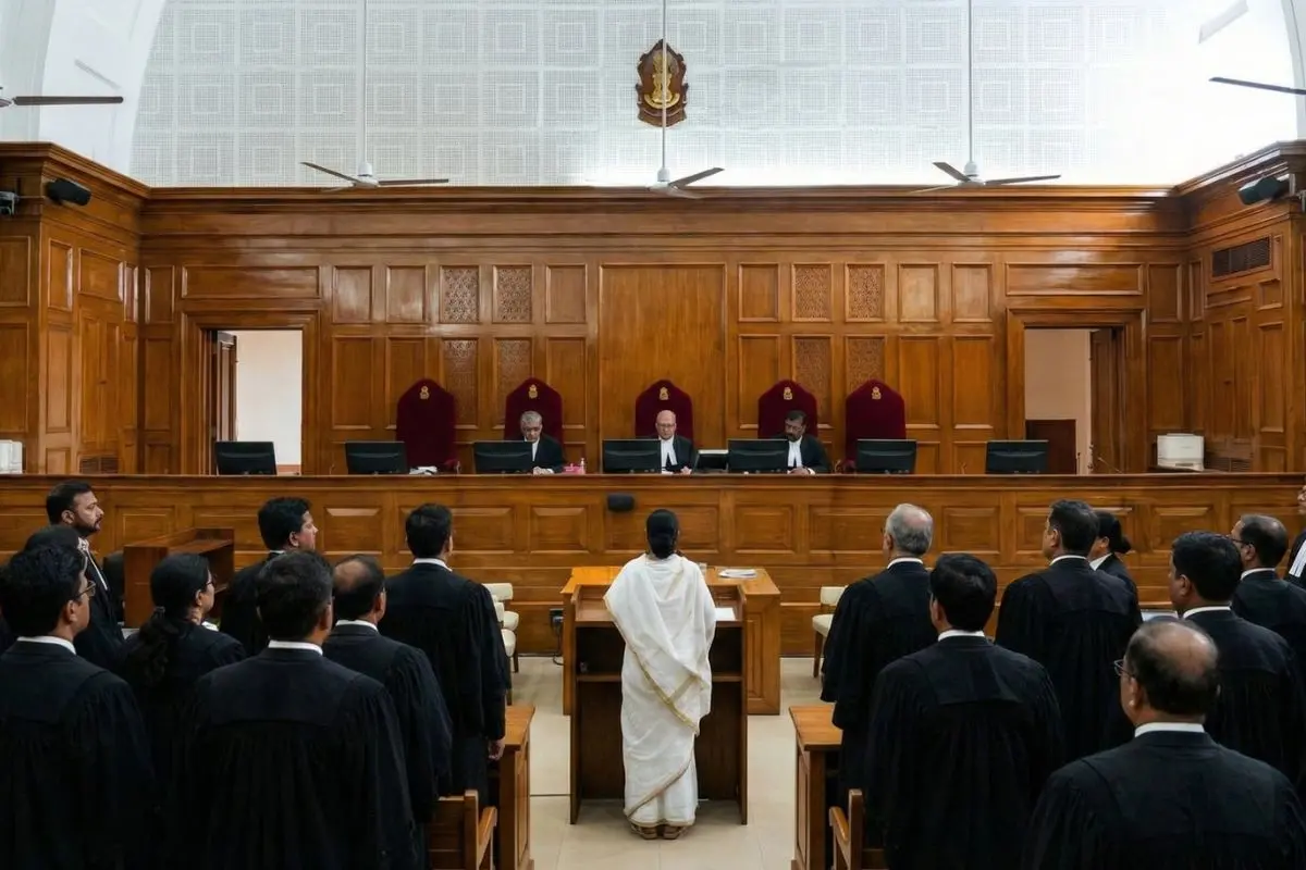 Mamata Banerjee in Supreme Court | Photo: X