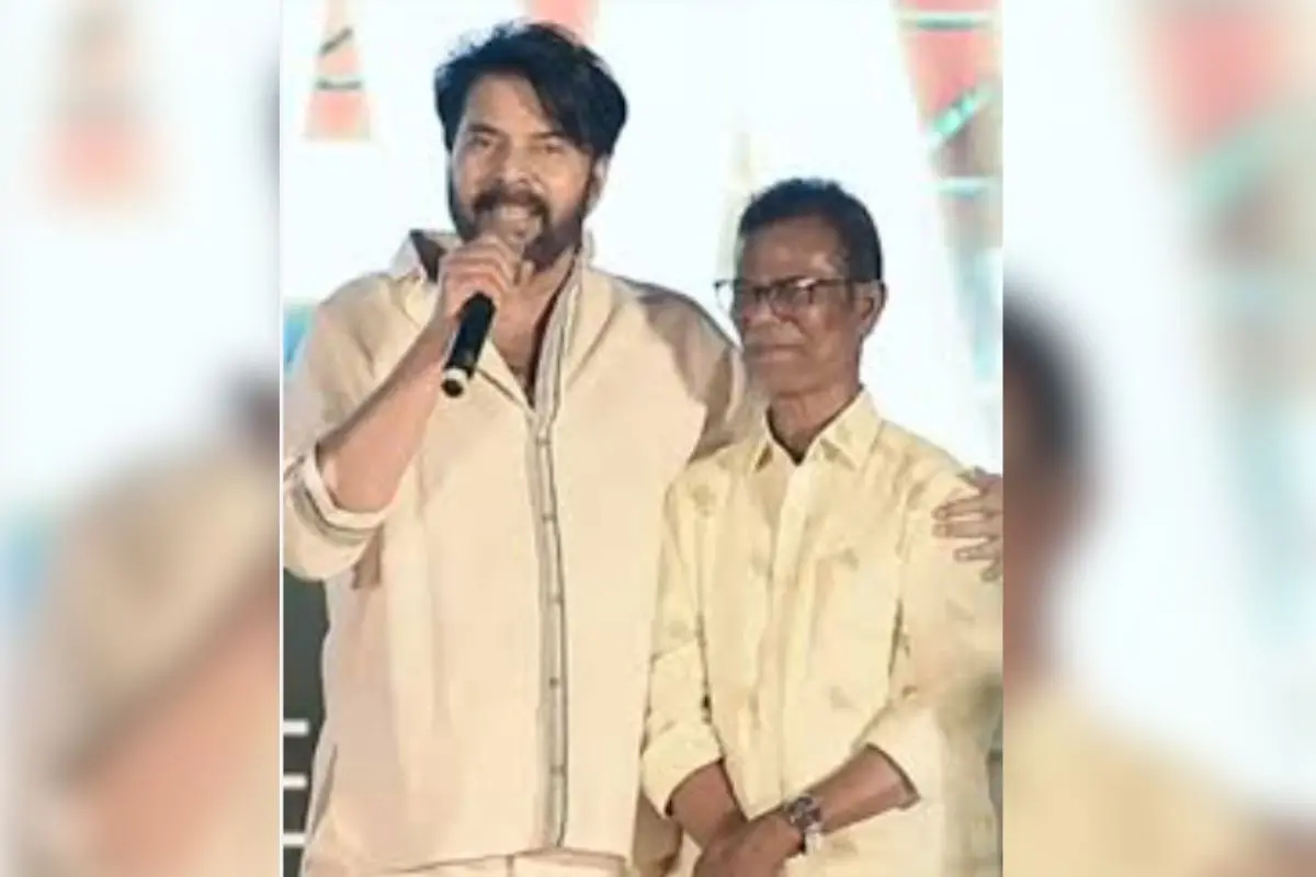Mammootty praising Indrans | Photo: Instagram