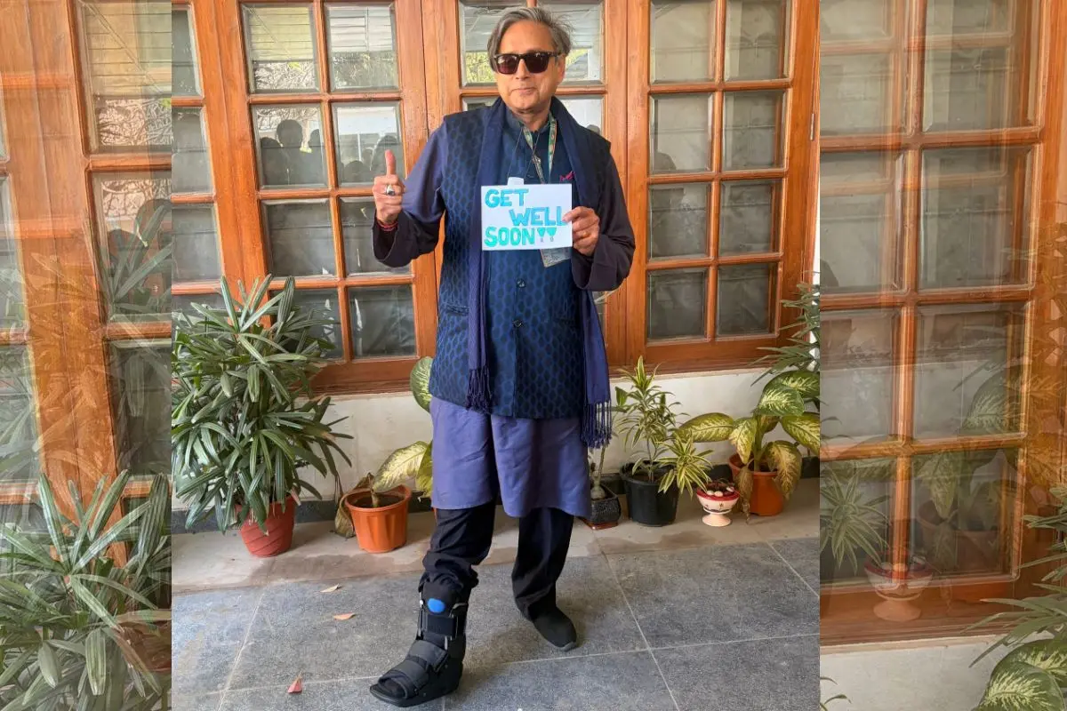 Photo shared via the Office of Shashi Tharoor | X