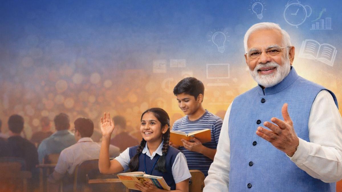 Pariksha Pe Charcha 2026 set for Feb 6: Stress-free exam tips, live interaction with PM Modi