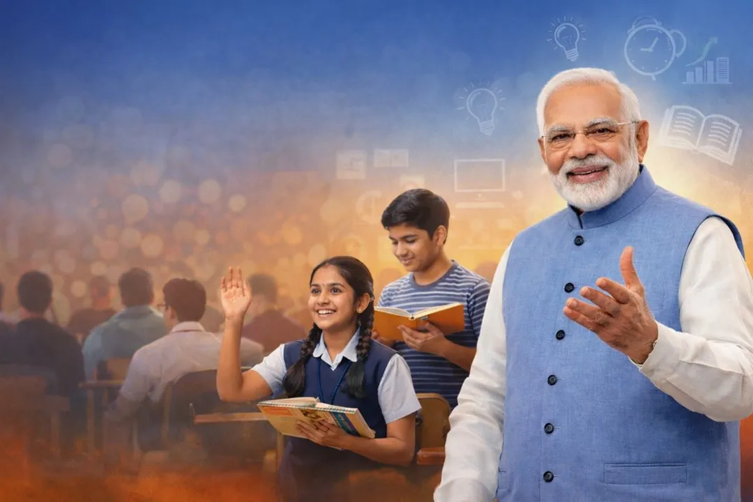 Pariksha Pe Charcha 2026 set for Feb 6: Stress-free exam tips, live interaction with PM Modi