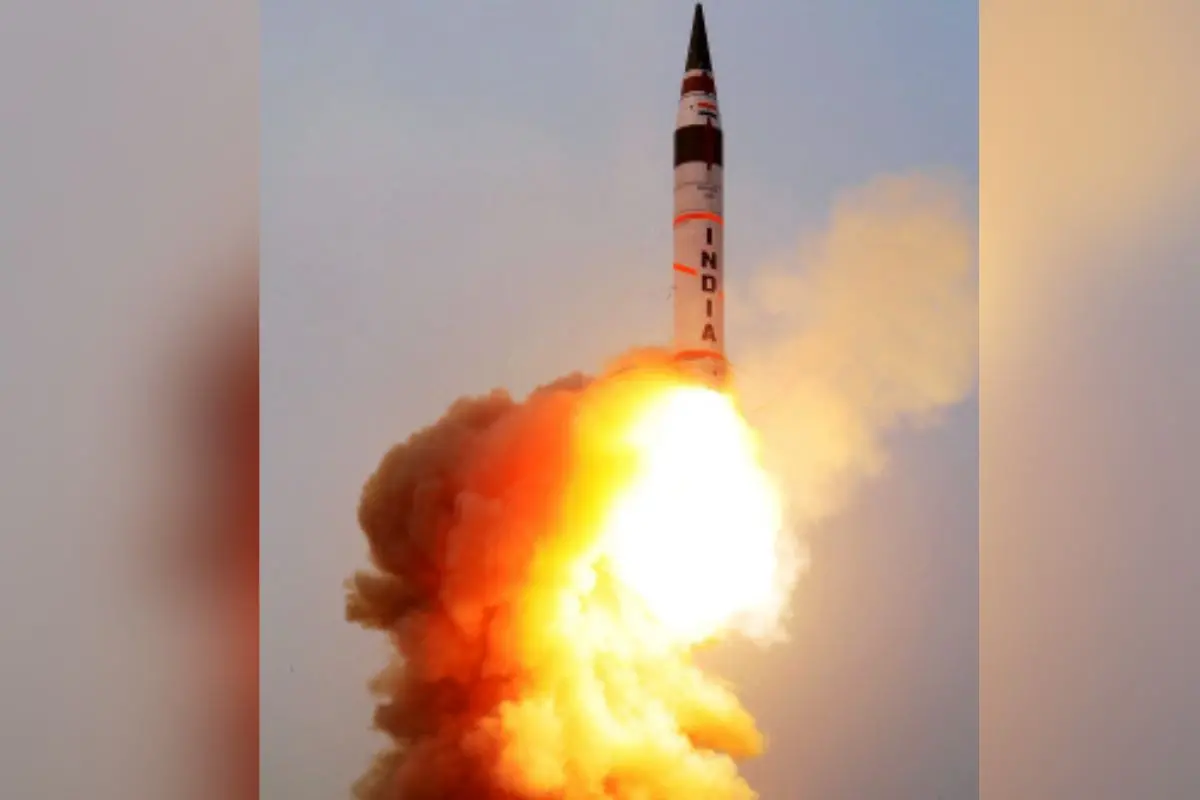 An Agni missile being successfully launched from Balasore, Odisha | File photo: PTI