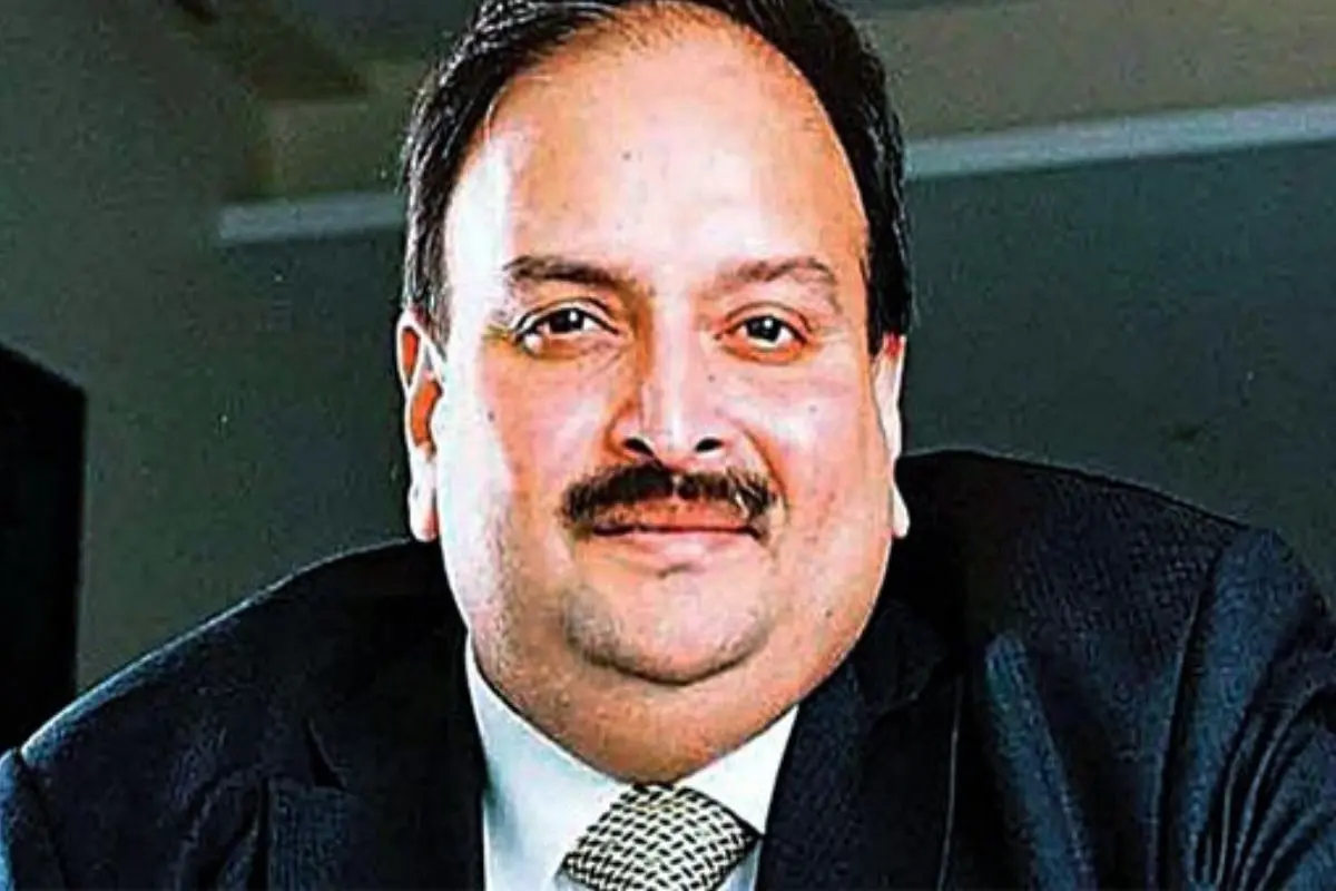 Fugitive diamond merchant Mehul Choksi during a court-related appearance abroad amid ongoing legal proceedings in the UK.