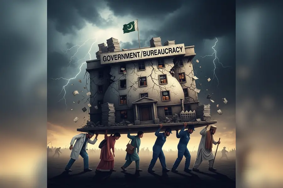 High taxes, low services: Pakistan’s economy feeds the few, crushes the productive