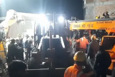 Night tragedy in Rajasthan: 3-storey building collapse in Kota leaves 2 dead