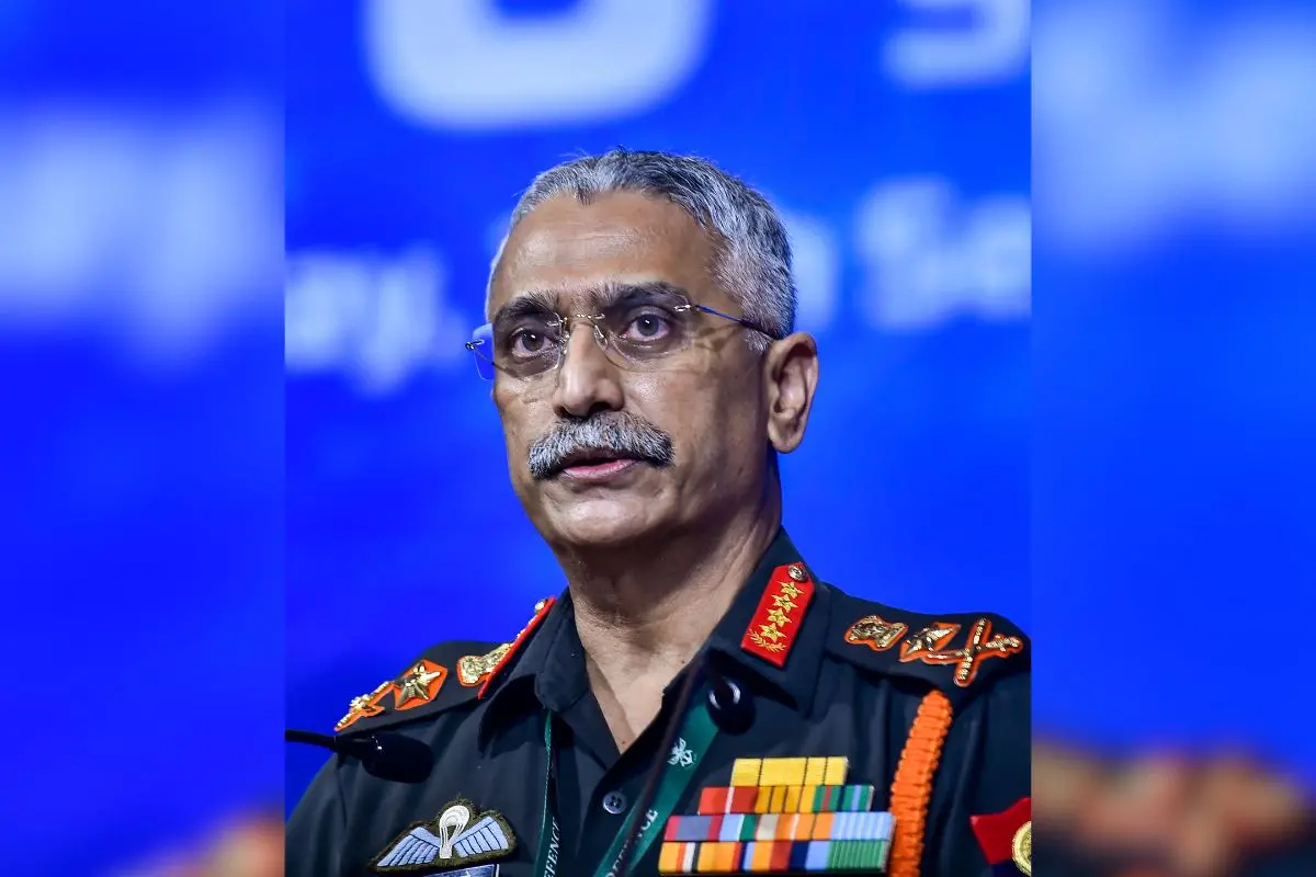 Former Indian Army chief General Manoj Mukund Naravane, author of the memoir 'Four Stars of Destiny'.