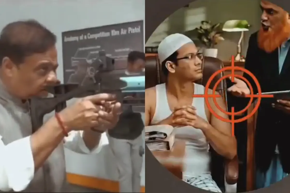 A screengrab of the controversial video allegedly posted by BJP Assam