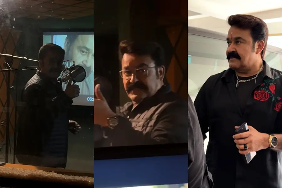'ഓക്കേ അല്ലേ മോനേ...'; 'പേട്രിയറ്റ്' ഡബ്ബിങ് പൂർത്തിയാക്കി മോഹൻലാൽ