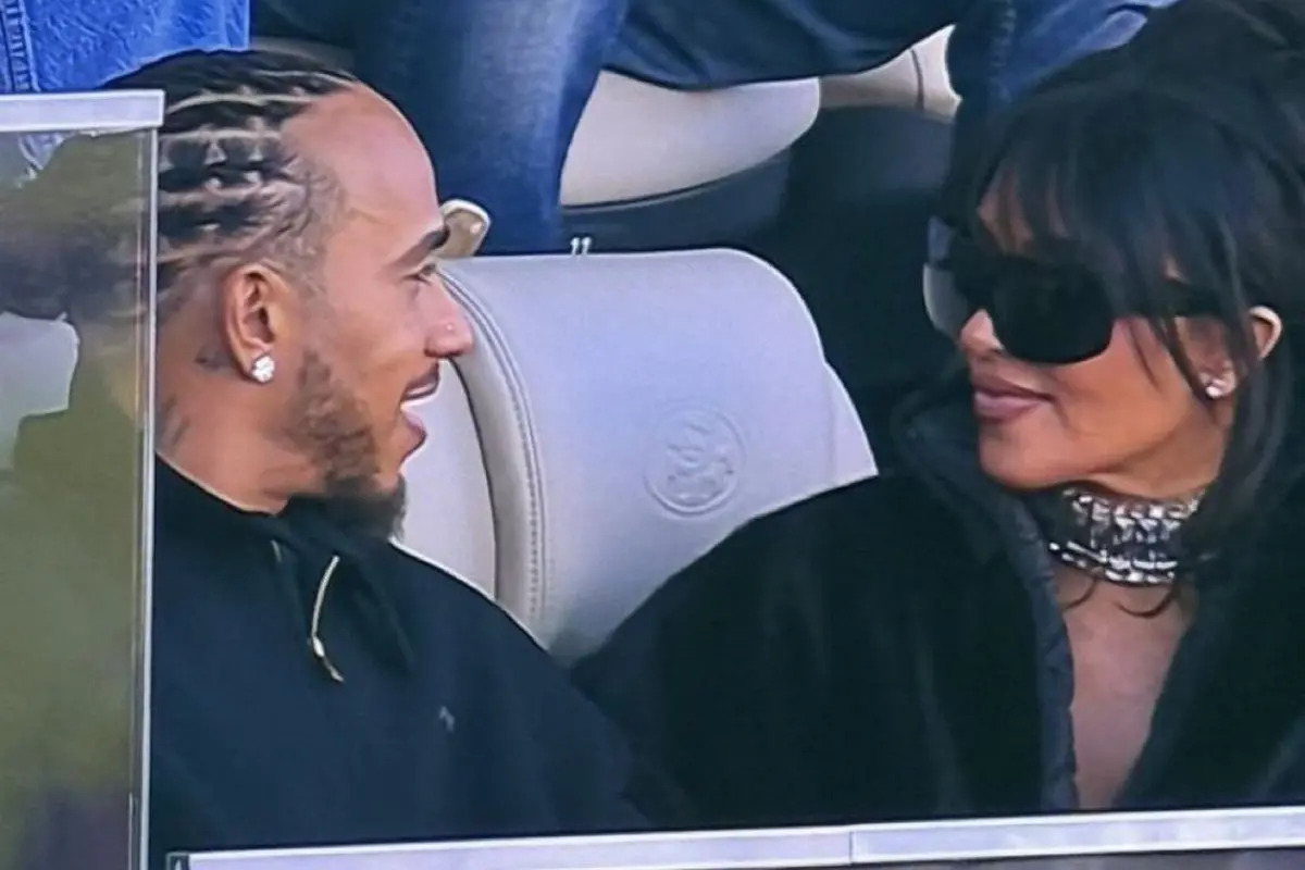 Lewis Hamilton and Kim Kardashian | Photo: X