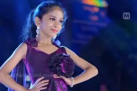 Shining child star from Wayanad on fashion ramp