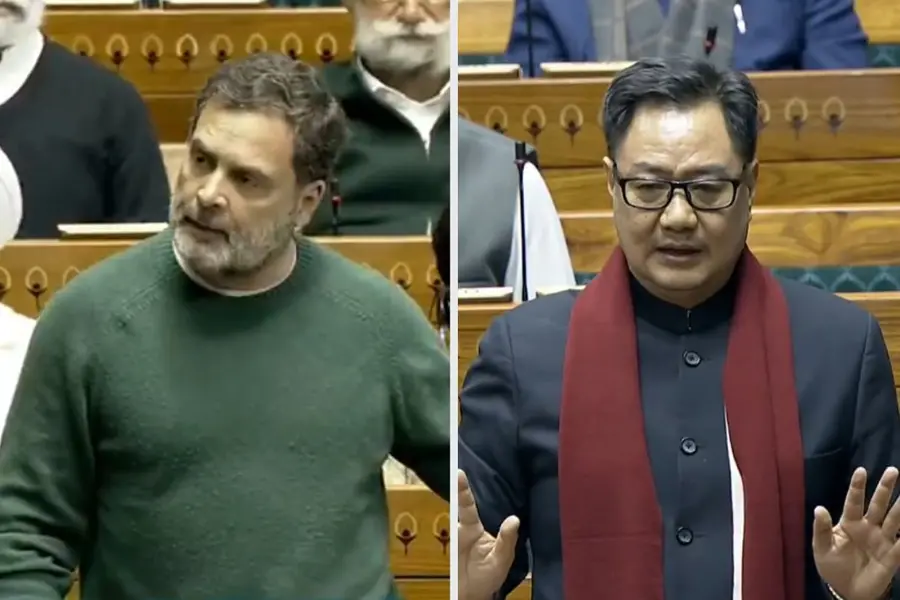 Rahul Gandhi, Kiren Rijiju