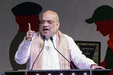 ‘Those who fire bullets and torch schools will not be spared’: Amit Shah warns Naxals