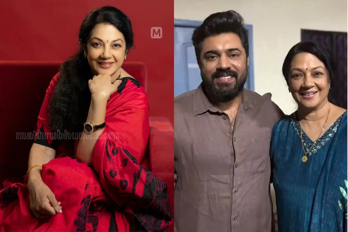 ശാന്തികൃഷ്ണ, നിവിൻ പോളിയും ശാന്തികൃഷ്ണയും | ഫോട്ടോ: പി. ജയേഷ് \ മാതൃഭൂമി, Instagram