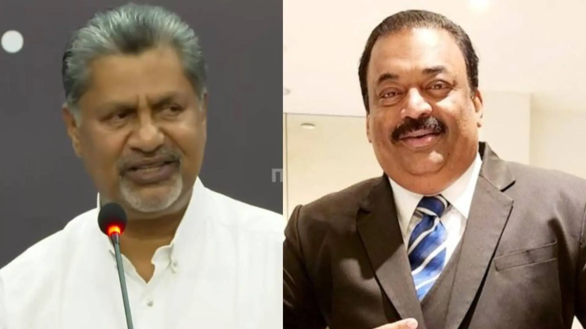 കോണ്ഫിഡന്റ് ഗ്രൂപ്പ് എംഡി ടി.എ. ജോസഫ് വാര്ത്താസമ്മേളനത്തില് സംസാരിക്കുന്നു, സി.ജെ. റോയ് (ഫയല്ചിത്രം)