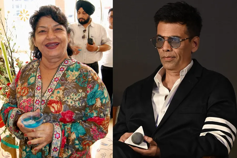saroj khan, karan johar