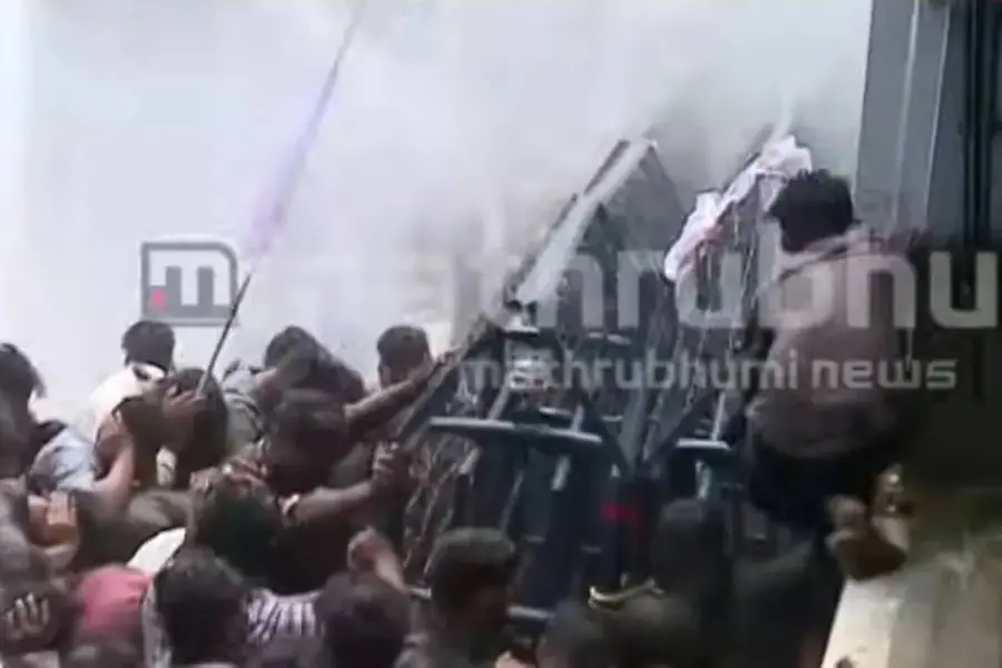 SFI rally at Kerala University escalates over arts festival dispute