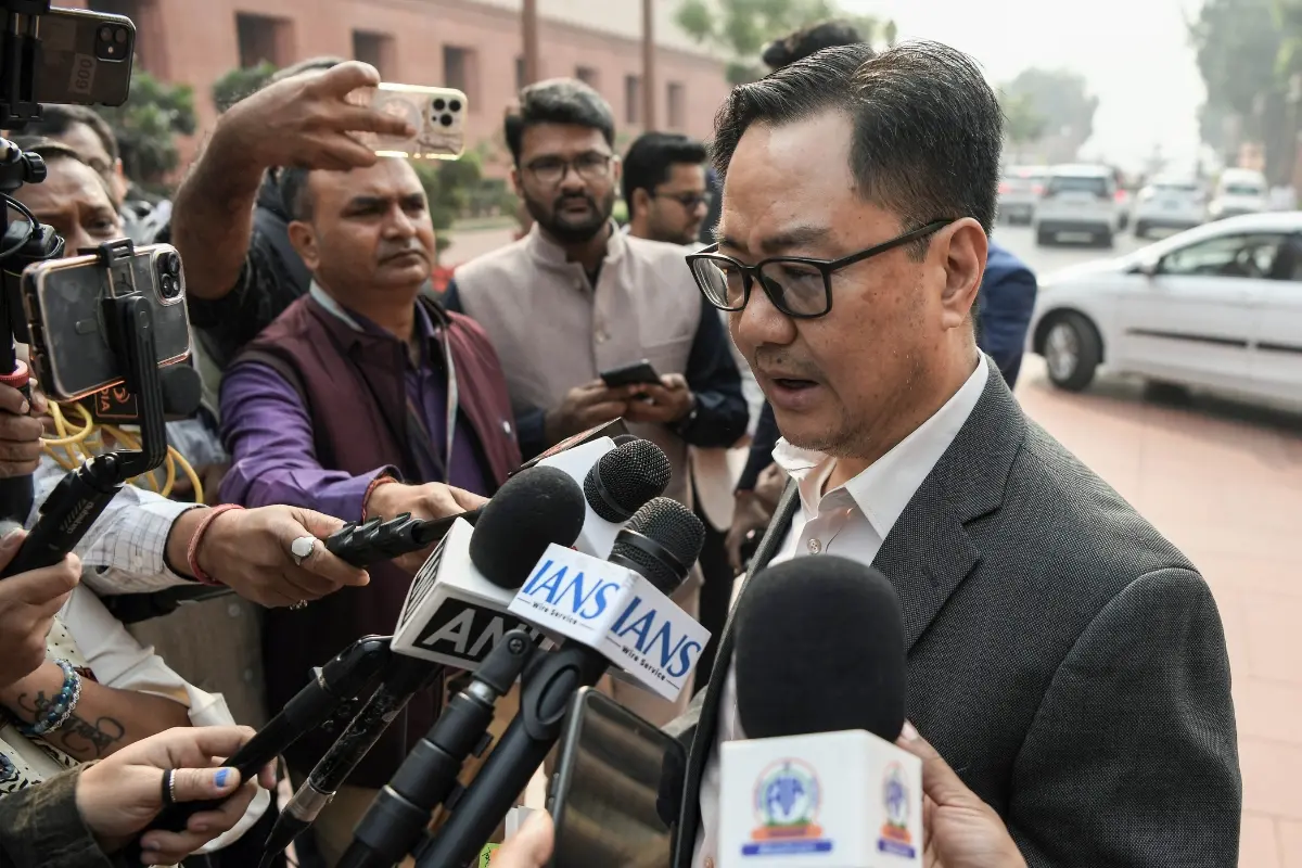 File Photo: Union Minister Kiren Rijiju | ANI