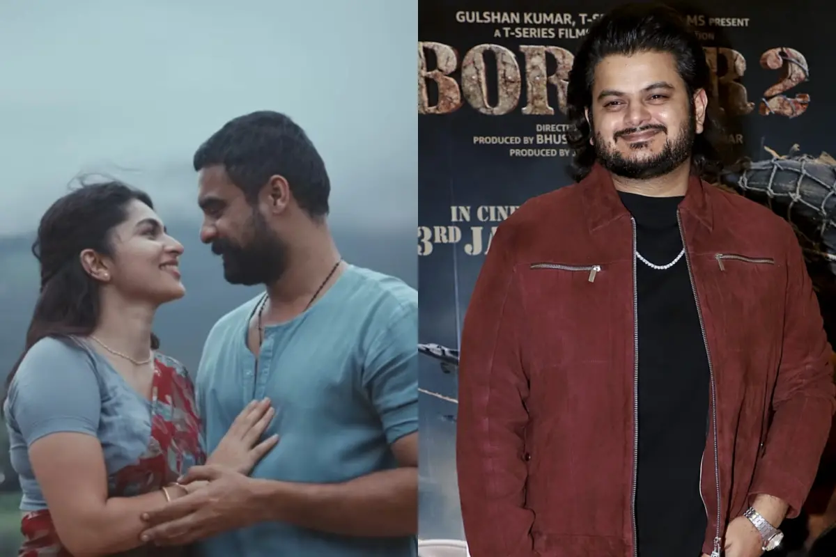 ടൊവിനോ തോമസും കയാദു ലോഹറും, വിശാല് മിശ്ര | Photo: Screen grab/ YouTube: Sony Music Malayalam