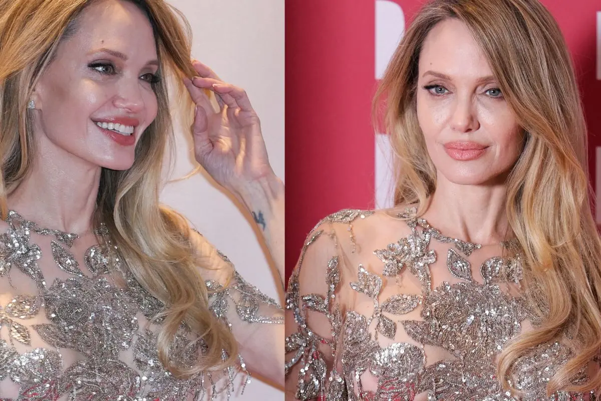 US actress Angelina Jolie poses ahead of a screening of the film 'Coutures' at the Pathe Palace cinema, in Paris on February 9, 2026 (Photo: AFP)