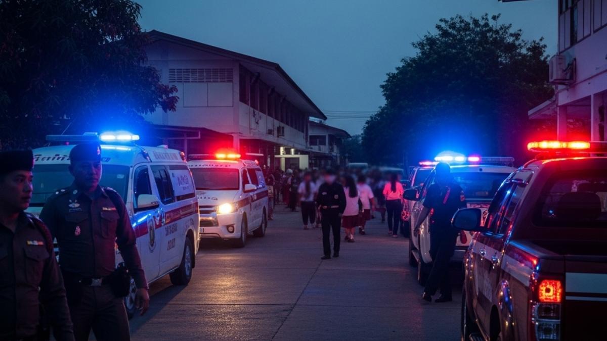 Gunman opens fire at Thailand school, holds students and teachers hostage