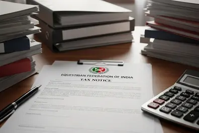 Why has the Income Tax department issued a Rs 4.62 crore notice to EFI?