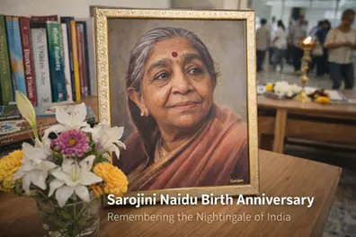 Sarojini Naidu birth anniversary: Remembering the 'Nightingale of India'