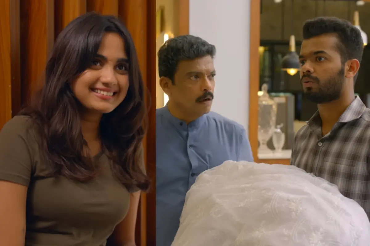 ദേവിക സഞ്ജയും ജഗദീഷും മാത്യു തോമസും 'സുഖമാണോ?, സുഖമാണ്!' ട്രെയ്ലറില് | Photo: Screen grab/ YouTube: Lucifer Music